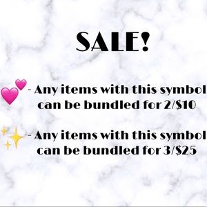 Bundle Sale!